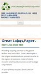 Mobile Screenshot of greatlakespaper.com